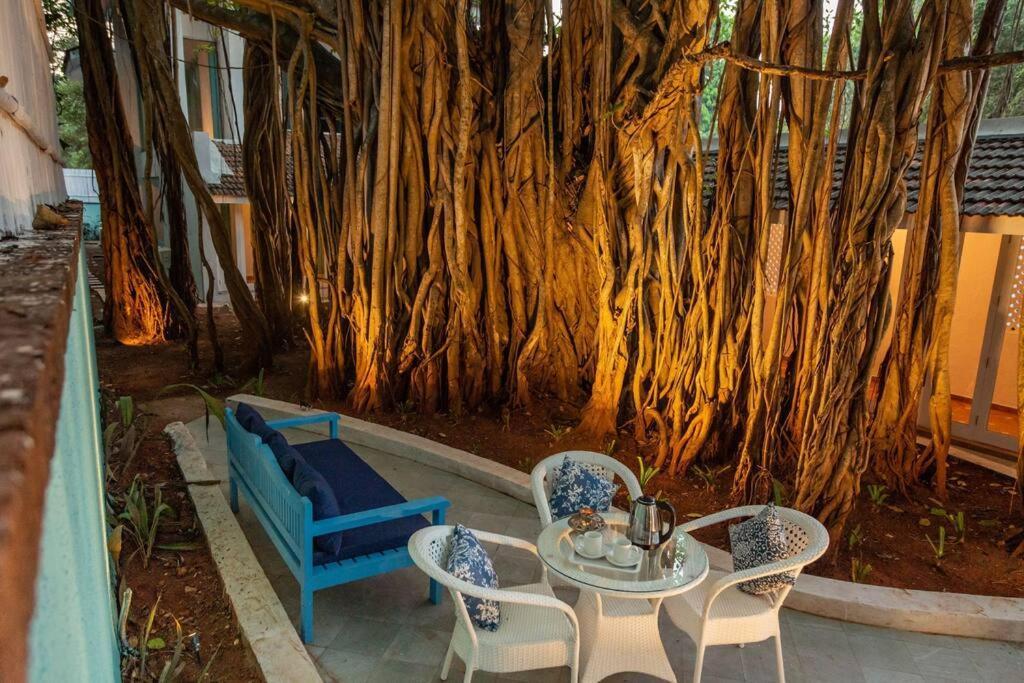 White Banyan Beach Villa, Candolim By The Acacia Villas Zewnętrze zdjęcie